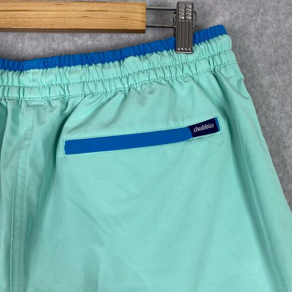 Chubbies Shorts Mens XL Green 7" Stretch Swim Trunk - Picture 5 of 10